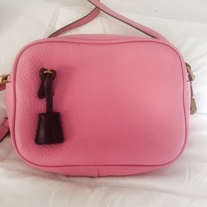 J. Crew Leather Camera Bag NWOT